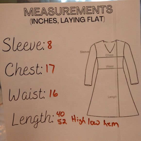 By & By Wrap Tie Front Dress High/Low Hem XL Comfy Stretch Blue Floral Plussize - Picture 5 of 5